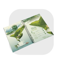 In Thực đơn / Menu